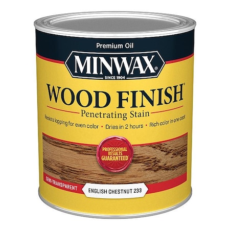 Minwax Wood Stain, 1 qt, English Chestnut 700444444