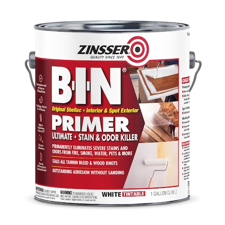 Rust-Oleum Primer, Exterior/Interior, White, 1 gal 320991