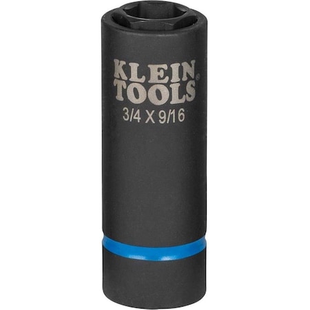 Klein Tools Impact Socket 2-in-1, 6-Point 66004
