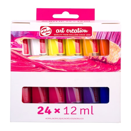 Talens Art Creation Acrylic Paint, Gloss, Acrylic Base, Assorted 9021824M