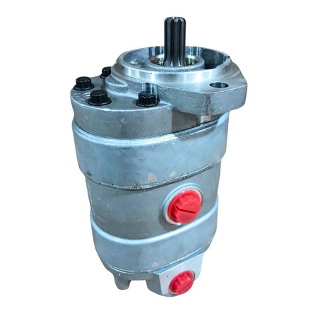 Loader Parts Source Hydraulic Double Gear Pump to Replace Case OEM 363595A1 363595A1