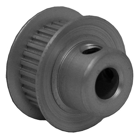 Zoro Select Timing Pulley, Anodized, 35/64 in Dia 30MP025-6FA3