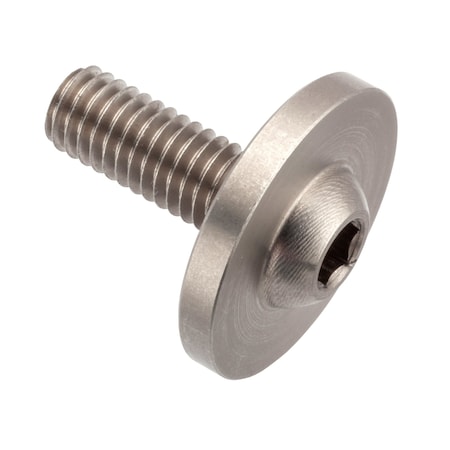 Zoro Select M6-1.00 x Machine Screw, Socket, Plain 18-8 Stainless Steel ZF0M6X16SS