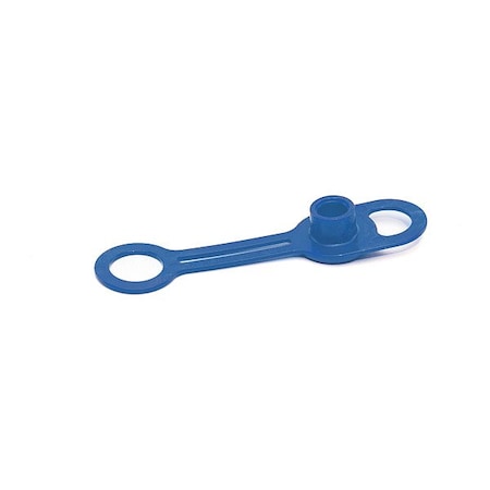 Trico Grease Fitting Cap, 2 3/4" L, Blue, PK10 37027