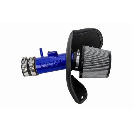 Hps Performance Air Intake Kit with Heat Shield, Blue, 827-701BL