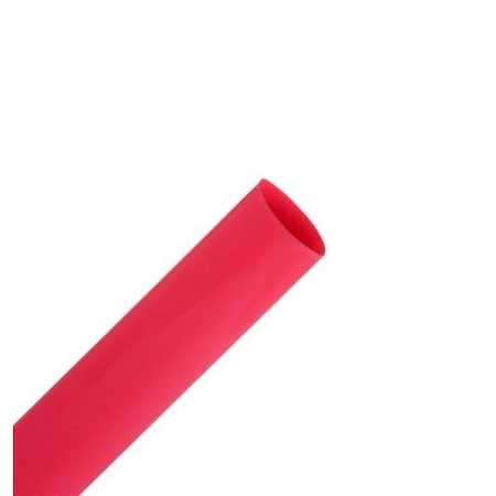 3M Heat Shrink Thin-Wall Tubing, 600PK FP-301-3/4-RED-200
