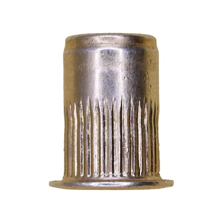 Auveco GM Insert Nut M6-1.07mm-4.2mm Grip Zinc Yellow, 25PK 19220