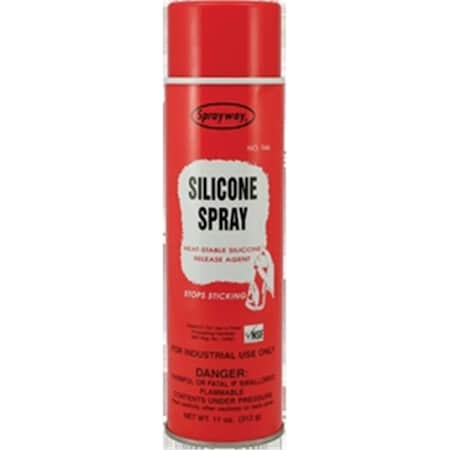 Sprayway 946 11 oz. Colorless Silicone Spray, 12PK 155816