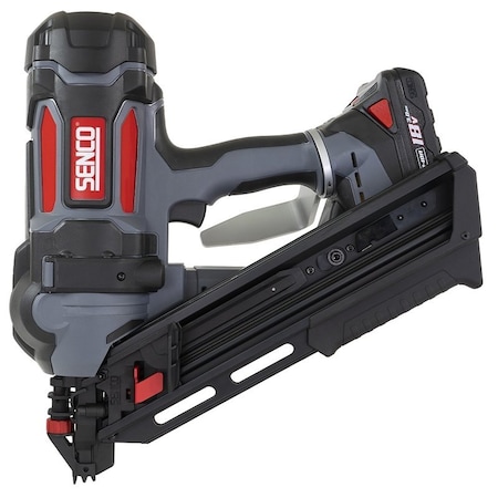 Senco Cordless Electric Framing Nailer, Battery Included, 18 V, 3 Ah, 60 Magazine, 34 deg Collation 10G0002N