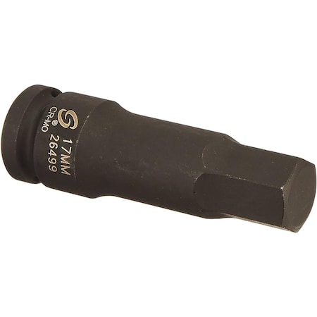 Sunex 1/2 in Drive 17Mm Hex Impact Socket 26499