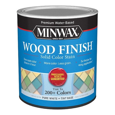 Minwax Wood Stain, 1 qt, Pure White 108110000