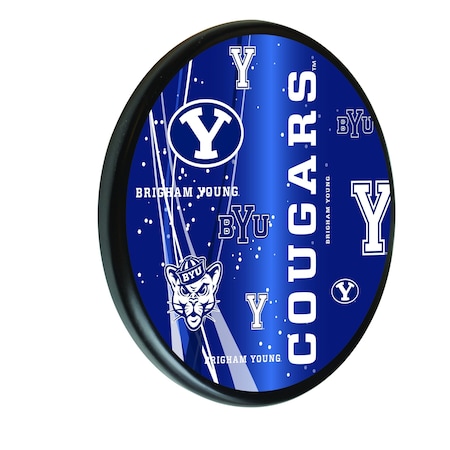 Holland Bar Stool Co Brigham Young University 13" Solid Wood Sign WSgnPBlkBrigYn