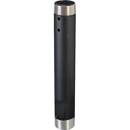 Chief SPEED-CONNECT FIXED EXTENSION COLUMN - ALUMINUM - BLACK CMS012