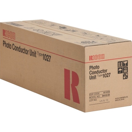 Ricoh Type 1027 Photoconductor Unit, Drum/Developer 60K YLD 411018