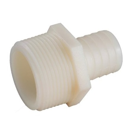 Anderson Metals 3/8x1/2MPT Hose Barb, 10PK 53701-0608