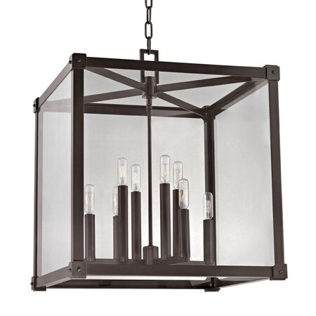 Hudson Valley Lighting Forsyth 8 Light Lantern 20.25 In. Old Bronze 8620-OB