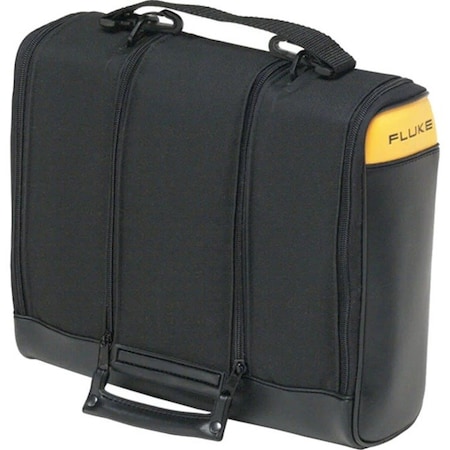 Fluke Soft Carrying Case, 12x10x3, Black/Yellow C789