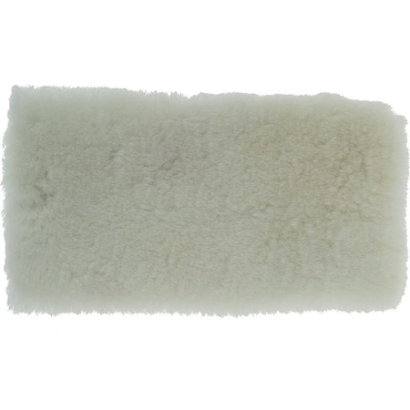 Linzer Floor Applicator Pad Refill, 10-1/2 in L Pad, 6 in W Pad, Lambskin Pad L110