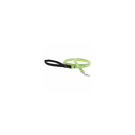 Lupine Dog Leash, Reflective Green Diamond Pattern, 1/2-In. x 6-Ft. 48139