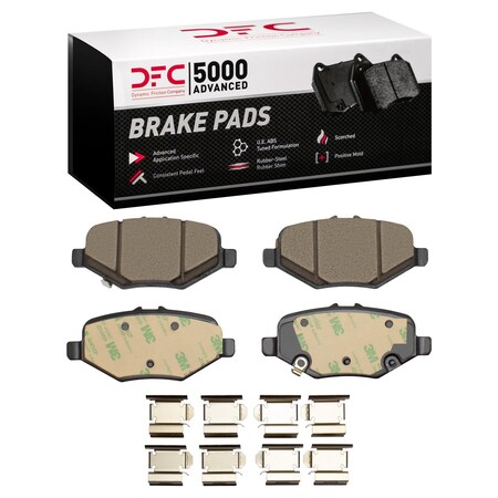 Dfc 5000 Advanced Disc Brake Pad Set,  1551-1612-01