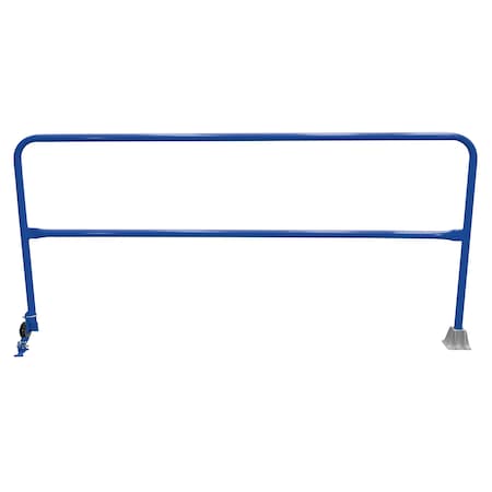 Vestil Steel Dock Safety Swing Gate 8 Ft. Length Blue SSG-8-BL