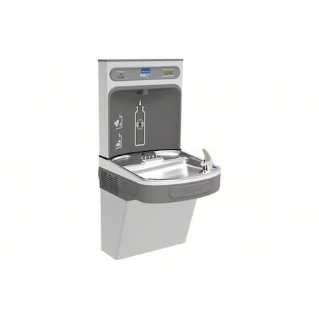Elkay Bottle Filling Station, 39 1/8 in H, 220V LZS8WSS2K