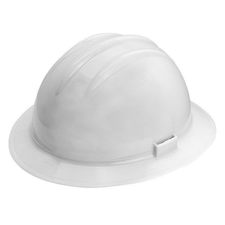 Bullard Hard Hat, Full Brim, White 35WHR