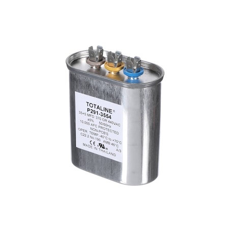 Carrier P291-3554 DUAL CAPACITOR 35/5 MFD 370V P291-3554