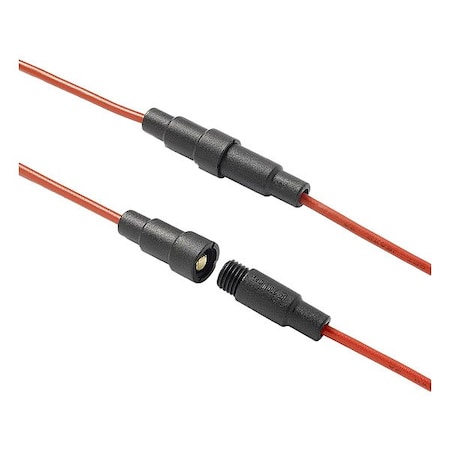 Littelfuse In-LineFuseHolder, WireLeads, 10A, 1,350VAC 150274LXN