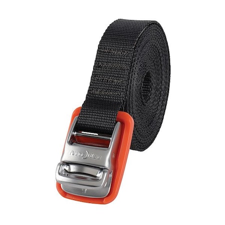 Nite Ize Tie Down Strap, Polypropylene, Blk, 700 lb CJWR12-09-2R6