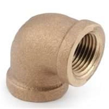 Gizmo 738100-06 .38 In. 90 Degree Red Brass Threaded Elbow GI667683