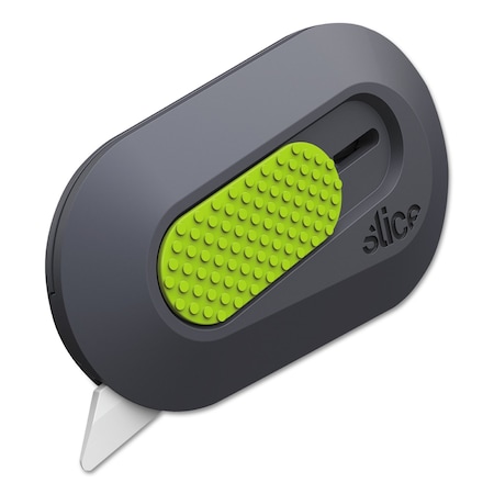 Slice Mini Cutters, Double Sided, Replaceable, Stainless Steel, Gray, Green 10514