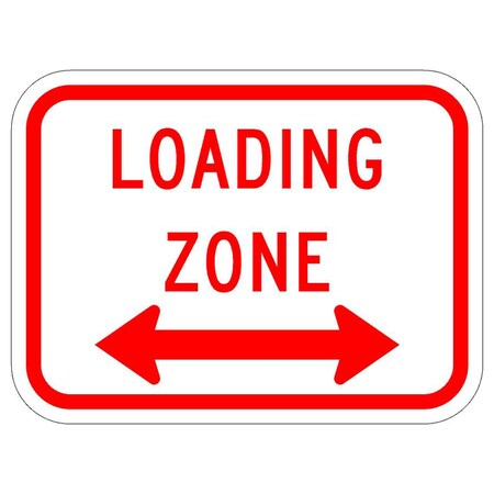 Sign Solutions Usa Traffic Sign, 30 in Width, Aluminum Sign, Horizontal Rectangle DUS06DWT3024R8-3gP