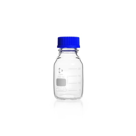 Duran Original GL 45 LabBottle, blue, 250m, PK 10 218013651