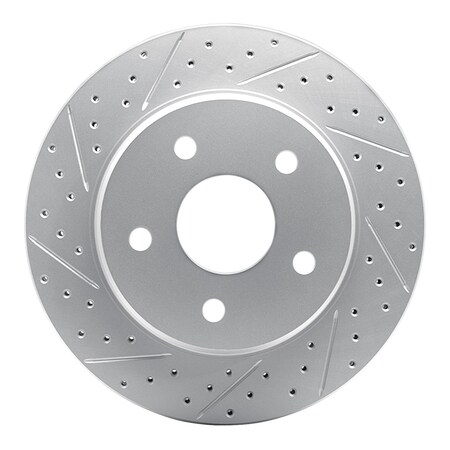 Dynamic Friction Co DFC Geoperformance Rotor - Drilled and Slotted 830-40094L