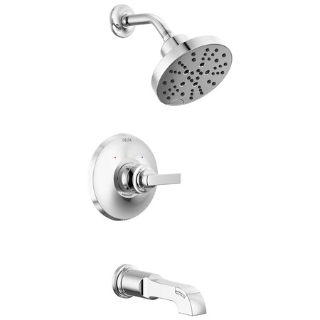Delta Tetra Monitor 14 Series Tub & Shower Trim In Lumicoat Chrome T14489-PR