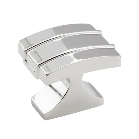 Amerock Davenport 1-1/4 in 32 mm Length Polished Chrome Cabinet Knob BP3660126