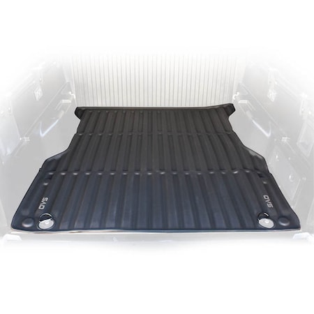 Overland Vcl Bed Mat, Direct Fit; With Raised Edges; Black; Rubber; Tailgate Mat Not 22010555