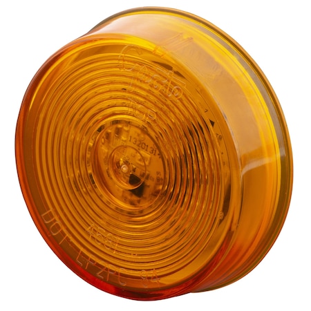 Grote Lamp, Optic Lens, LED, 2.5 In., Yellow G1033