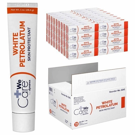 Wecare Petroleum Jelly 1 oz. Tube NonSterile, 72PK 1141