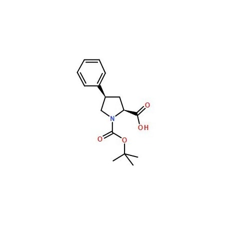 Ak Scientific (2S, 4R)-Boc-4-phenyl-pyrrolidine-2-carboxylic acid (1g), CAS 336818-78-1 V5266-1g