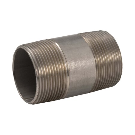 Proline Series Stainless Steel 1-1/2-in MIP x 3-in Sch40 Nipple SN-932