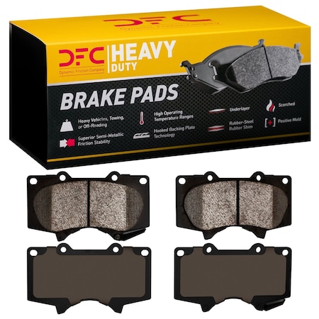 Dfc Heavy Duty, Disc Brake Pad Set,  1214-0976-00