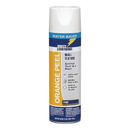 White Lightning Latex Based Spray Paint W5A002500