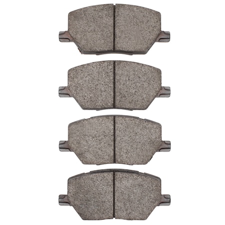 Dynamic Friction Co DFC 5000 Advanced Brake Pads - Ceramic 1551-1811-00