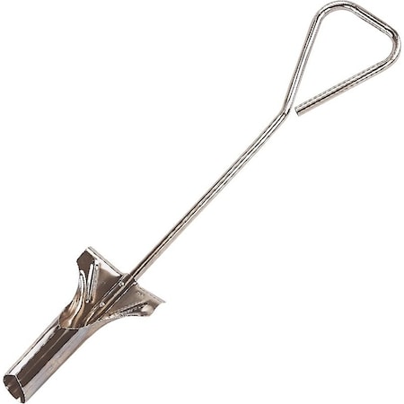 Landscapers Select Bulb Planter, 2-1/4 in Dia X 8 in H Head, Steel Head, Steel Handle, P-Shape Handle 42013E3L