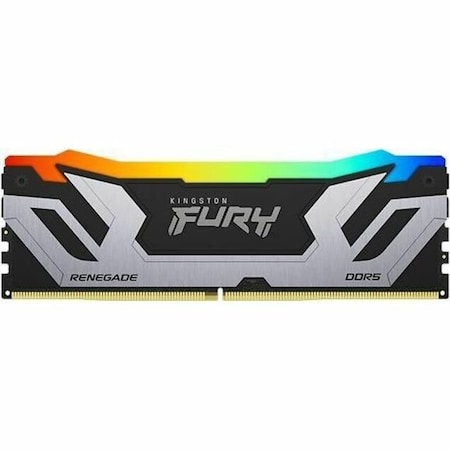 Kingston 48GB 8400MT/s DDR5 CL40 CUDIMM (Kit of 2) FURY Renegade RGB Silver XMP KF584CU40RSAK2-48