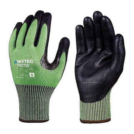 Globus Knit Gloves, Black, Unisex, PR Skytec TRC715 8(M) Tricolore Ntrl Foam