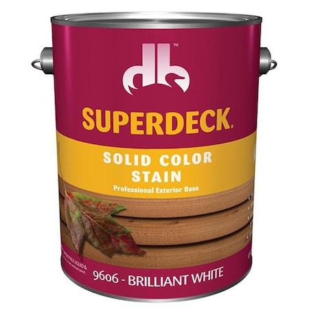 Duckback 1 Gal Duckback DB-9606 Brilliant White Superdeck Solid Color Stain DB-9603