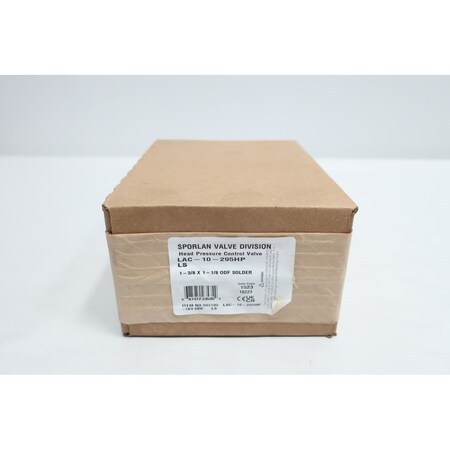 Sporlan HEAD PRESSURE CONTROL VALVE CONTROL VALVE LAC-10-295HP